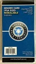 Graded Card Sleeves Poly Bags Fit PSA 100 SNUG FIT SKIN TIGHT BAG FOR PSA SLABS 