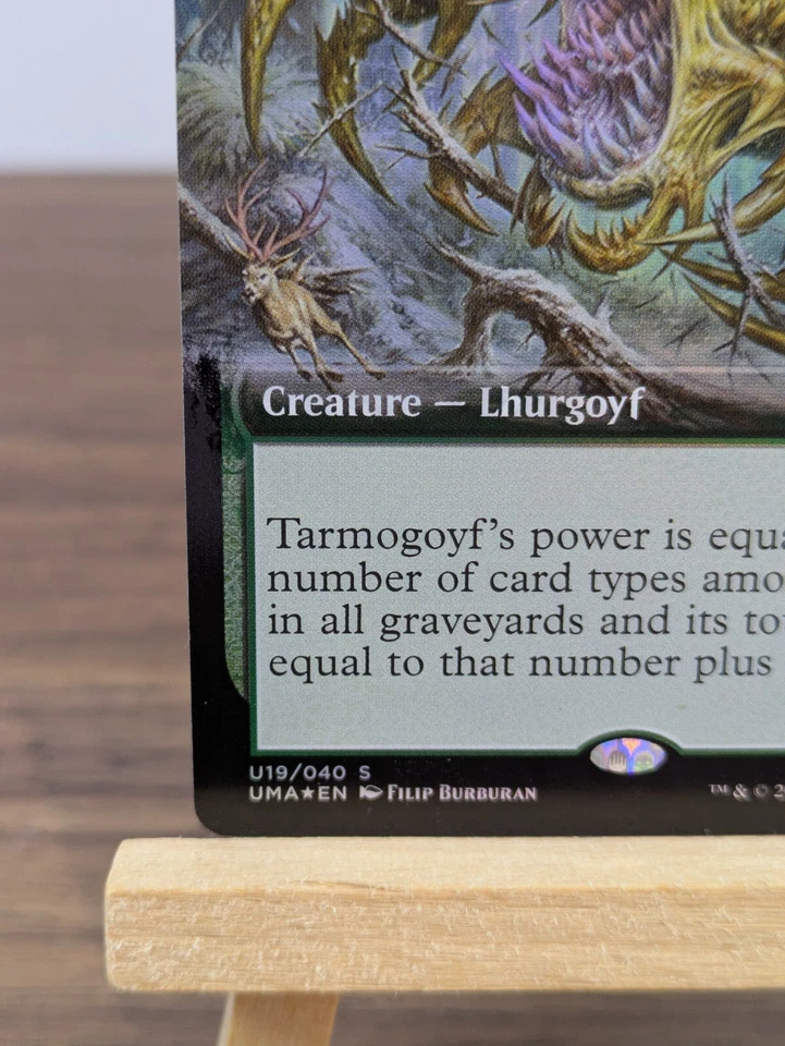 Tarmogoyf Foil Extended Art Ultimate Masters MTG Magic The Gathering Card Holo - Image 4 of 4