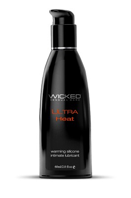 Wicked Sensual Care Ultra Heat Warming Silicone Intimate Lubricant 2oz
