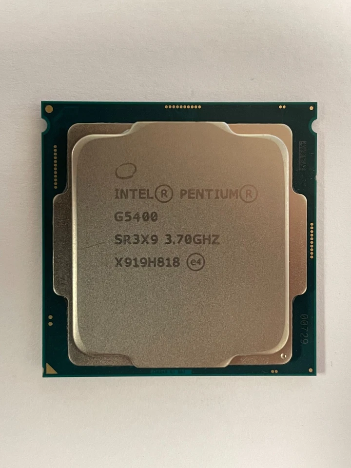 Procesador CPU de escritorio Intel Pentium G5400 3,70 GHz 2 núcleos 4 MB LGA1151 SR3X9 Foto 2 de 2