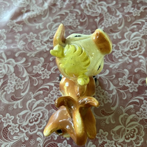 Vintage 1950's Country Cow w/Oil & Vinegar Cruets Tilso? Ceramic 53/180 Japan - Picture 8 of 12