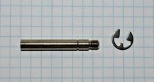 Conn Sousaphone Tuba, Valve Stem, Nickel, with Retaining Ring