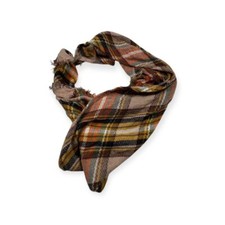 Acrylic Scarf - Autumn Accents in Warm Tones Soft and Cosy One Size Fits Most