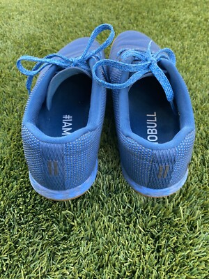 NOBULL SuperFabric Gum Trainer Lace Up Shoes Blue Men's Size 10.5