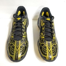 Nike Alpha Huarache Elite 3 Low Baseball Cleats Size 9.5 CV3553-001 Black Gold