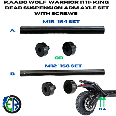 Kaabo Wolf Warrior 11 Hinterradschwinge Aufhängung Achsstange 11+ Pro King King GT UK