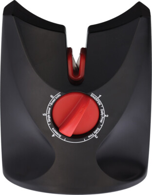 Marbles 6 In 1 Black & Red 4'' Knife Sharpener 673