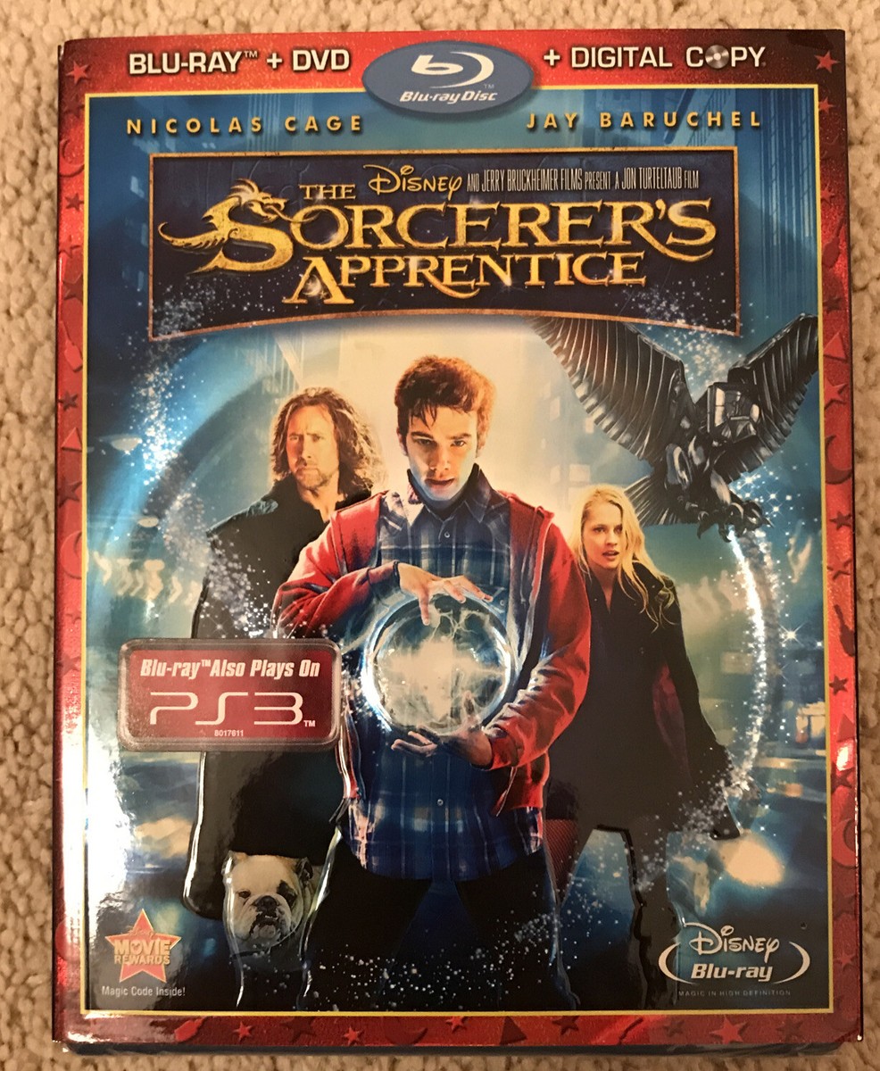 The Sorcerers Apprentice (Blu-ray/DVD, Digital Copy 3-Disc Set w