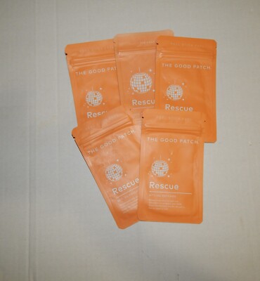 5X The Good Patch - RESCUE - 4 Patches Ea - 20 Patches Total-Green Tea Extract
