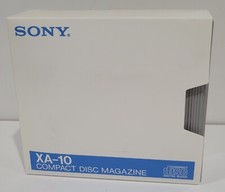 Sony XA-10 CD Magazine Changer for 10 discs - Pre-Owned - Gray Blue