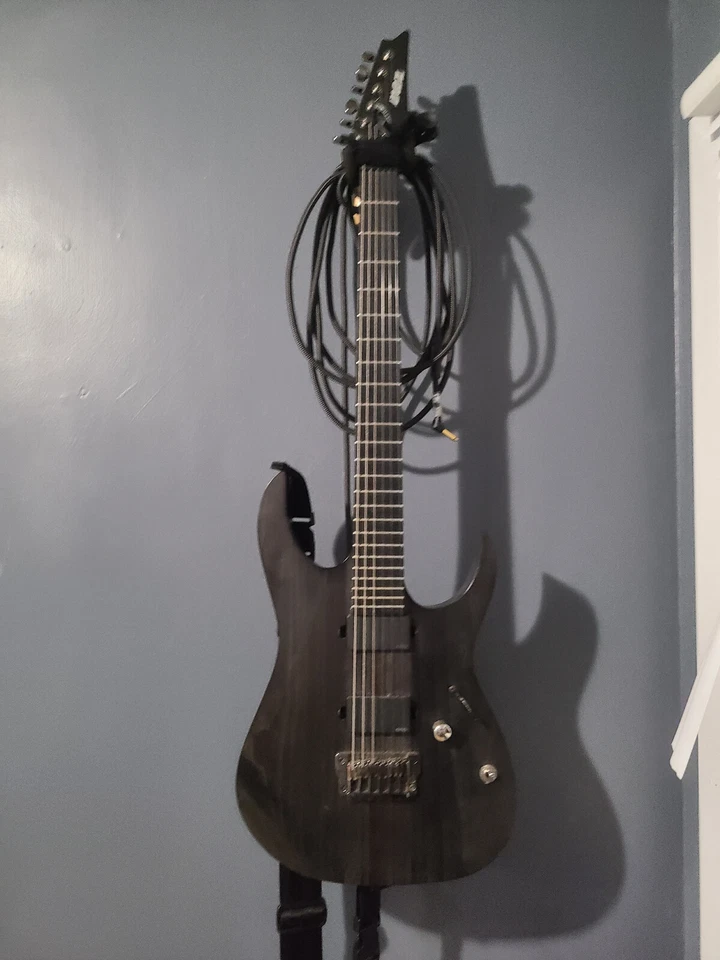 Ibanez RGIT20FE Iron Label Electric Guitar Transparent Gray Flat w/Hard case - Image 2 of 4