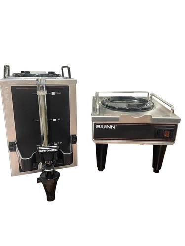 Bunn 1.5 Gal Satellite Coffee Server w/RW1 Warmer Base Commercial 1.5 Gal Tested