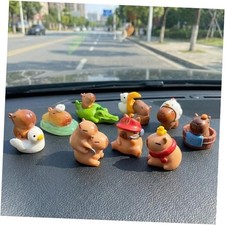 13pcs Fun Capybara Figurine Car Dashboard Decorations Cute Resin Animal 13pcs Fun Capybara Figurine Car Dashboard Decorations Cute Resin Animal