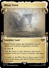 Minas Tirith (Showcase Scrolls) - Foil NM MTG Universes Beyond: The Lord of t...