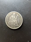 1875 cc seated liberty dime Good Condition  No Mint Mark