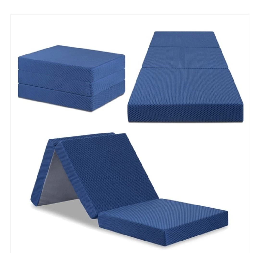 Olee Sleep Tri-Folding Memory Foam Mattress