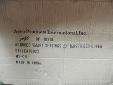 New AeroBed Queen Size Smart Settings 20" Raised Bed Tan (Z48J)