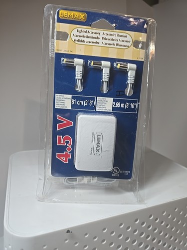 Lemax beleuchtetes Zubehör 4,5 Volt Netzteil 3 Ausgangsbuchsen - Bild 3 von 6