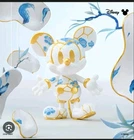 New POP MART Disney Mickey Boundless Creativity Blue And White Porcelain Mickey