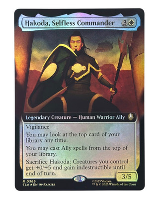 MTG | Hakoda, Selfless Commander | Avatar: The Last Airbender | Foil | NM | EN
