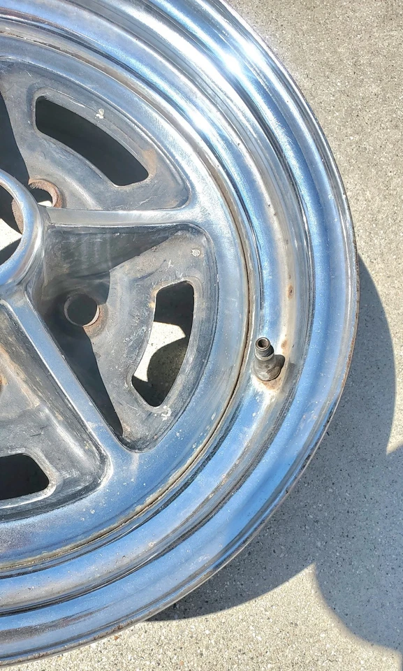 Колесо ралли 14 X 6 810 Buick Skylark GS400 спортивный универсал 68 69 70 71 72 1969 1970 - Изображение 3 из 4