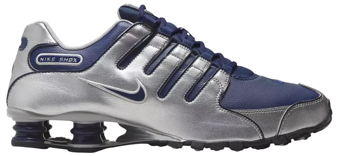 NIKE SHOX ネイビー/シルバー Nike Shox NZ Metallic Silver Midnight Navy for Sale | Authenticity