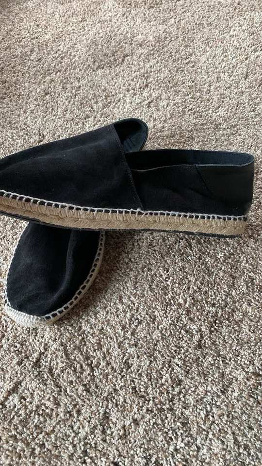 Zapatos Todd Snyder Nomad Alpargata Negros Talla 13.  Nuevo sin caja Foto 3 de 4