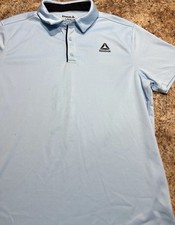 Men  s REEBOK Polo Shirt Size Large
