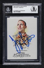 BAS 2008 Topps Allen & Ginter's Joey Chestnut #109 BGS Authentic Auto 8j4