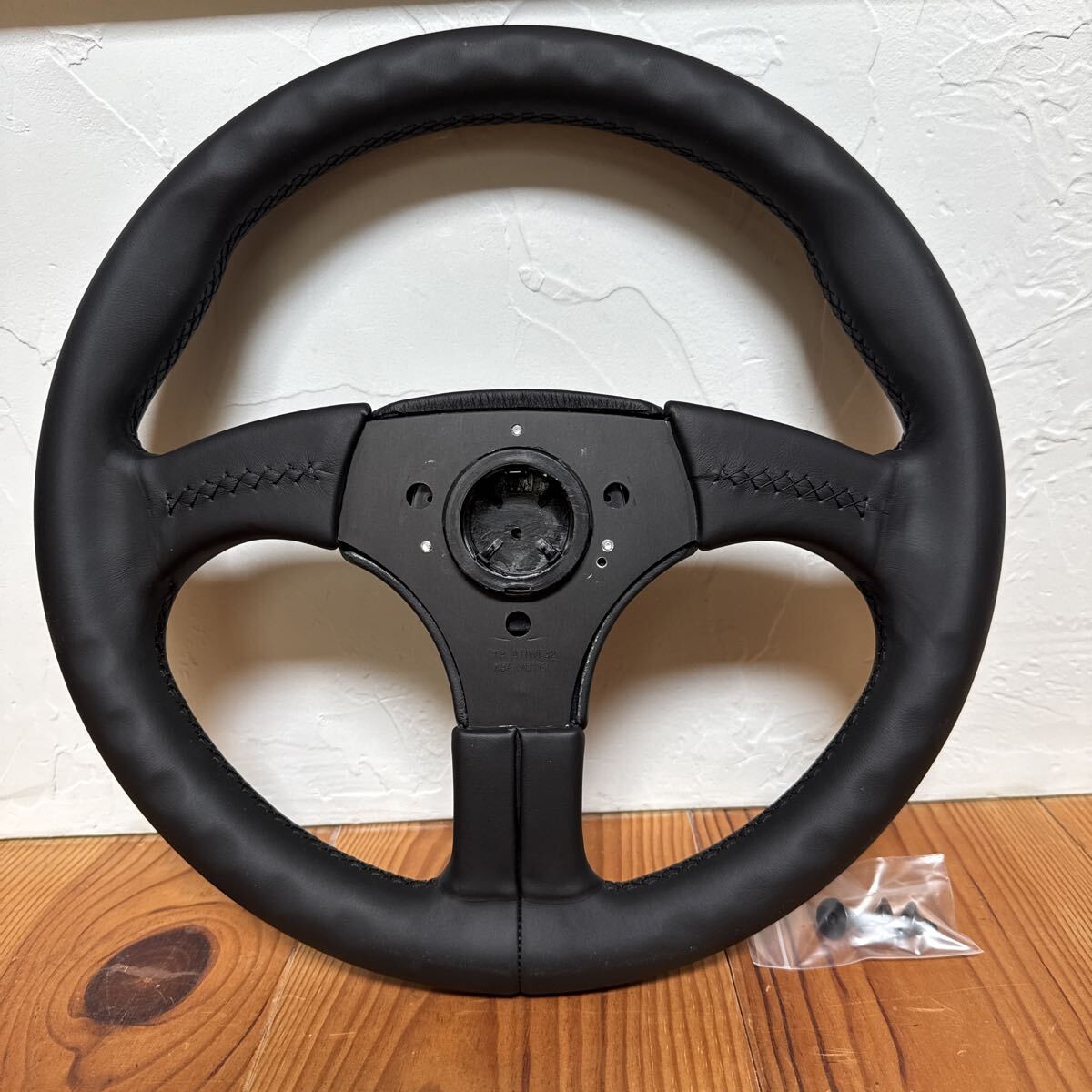 PORSCHE ATIWE Steering Wheel 360mm MATTE Leather GT Model JDM RAID