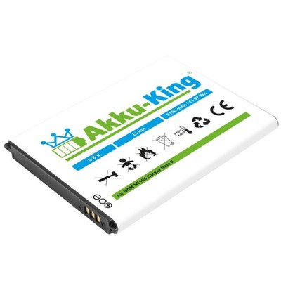 Akku-King Akku Samsung Galaxy Note 2 Note II LTE GT-N7100 GT-N7105 EB595675LU