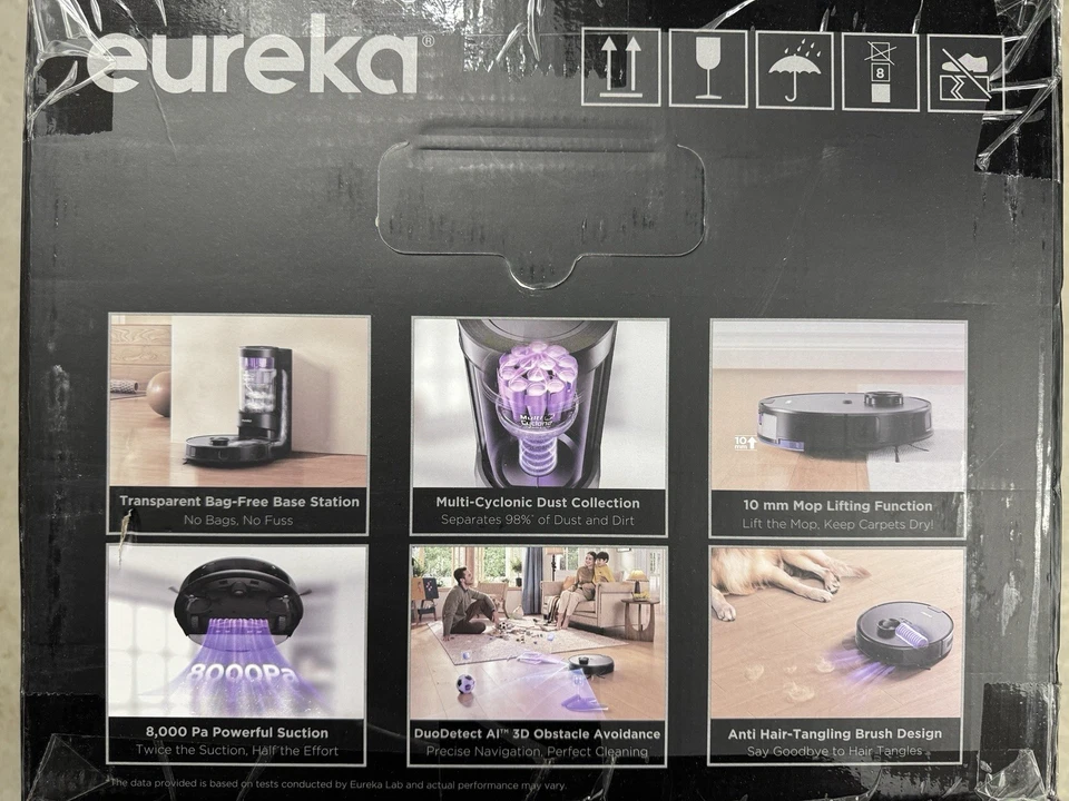 Eureka E20 Plus Robot Vacuum Mop Combo w/ Self-Emptying Station - Image 4 of 4