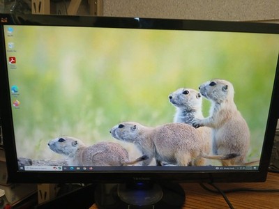 ViewSonic VS15453 VA2446mh-LED LCD Display 24'' 1080p Monitor
