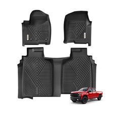 YITAMOTOR Floor Mats Fit for 2019-2026 Chevrolet Silverado/GMC Sierra 1500  ...