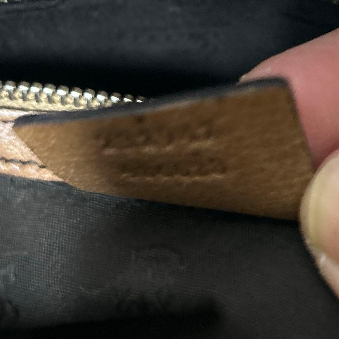 GUCCI Tote Bag Canvas Leather Large GG Pattern Beige Brown Authentic thumbnail 6