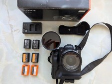 Sony A7R II Full-Frame Mirrorless Camera With Batteries, Battery Grip, Lenses