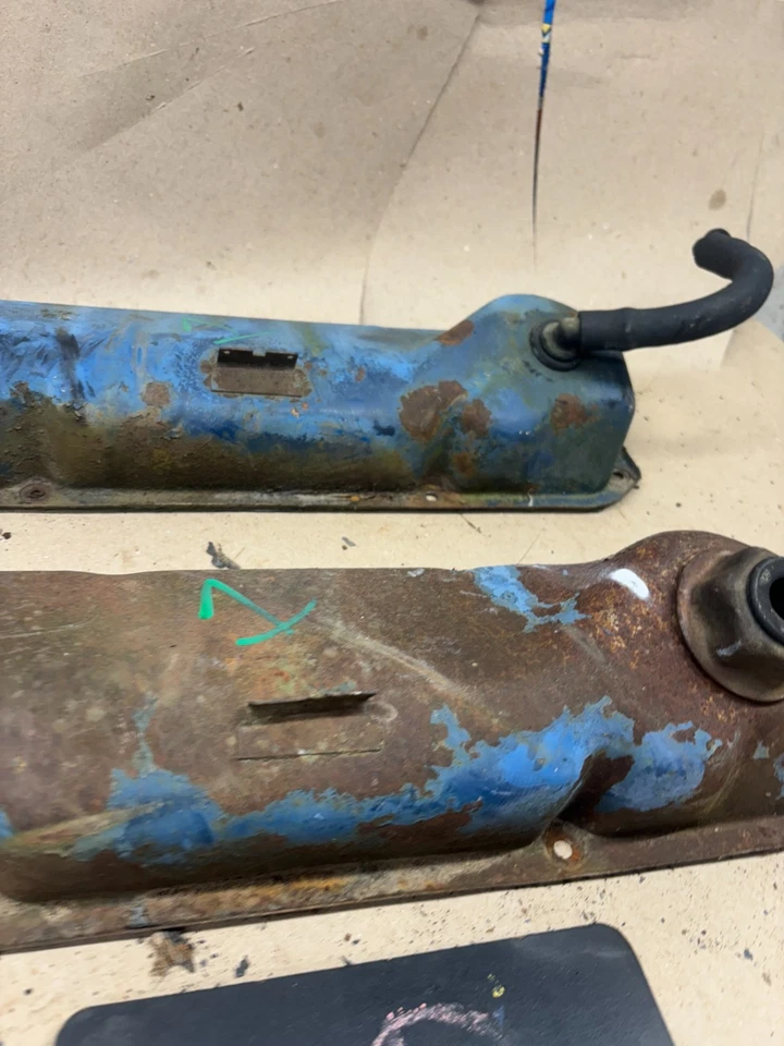 PROJECT Ford 351M 351C 400 КРЫШКИ КАЧЕЛЕЙ КЛАПАНОВ ДВИГАТЕЛЯ F150 F250 TORINO КОМПЛЕКТ - Изображение 4 из 4