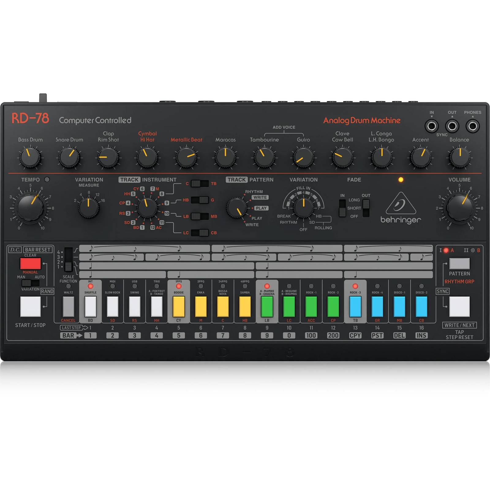Behringer RD-78 Classic Analog Drum Machine