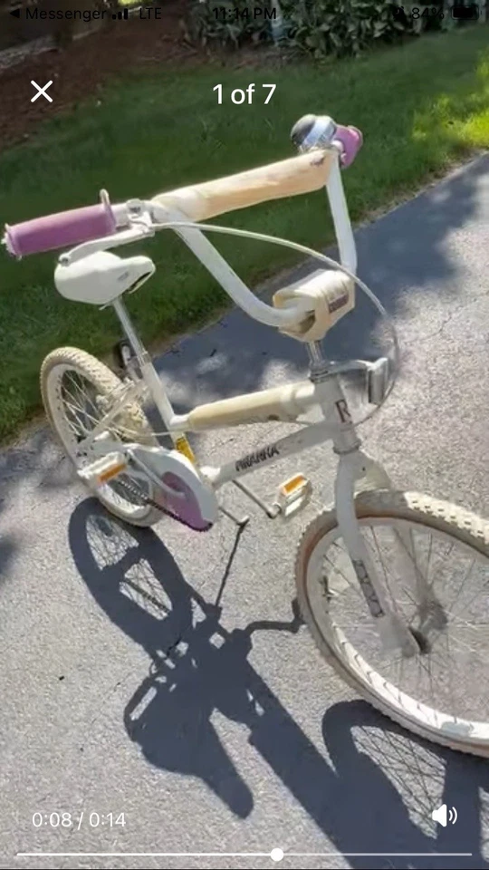 1981 Ross Piranha Girls BMX 20” all original With original Manual - Image 4 of 4