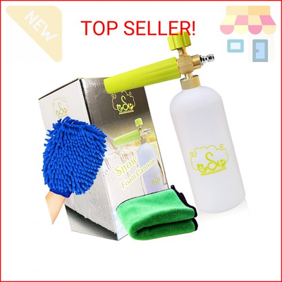 #ad ESP Foam Cannon Snow Foam Lance Pressure Power Jet Washer Quick Release Adjustab $19.87