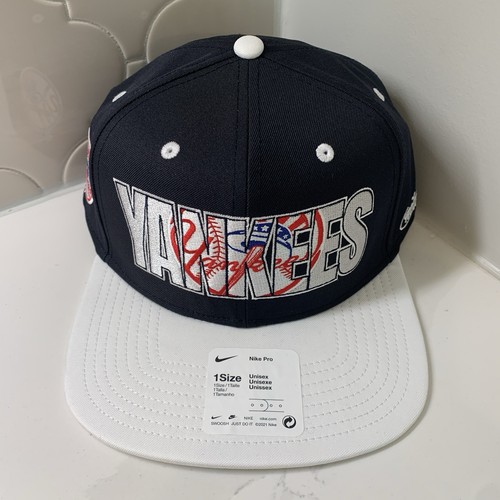 New York Yankees Nike Cooperstown Collection Pro Snapback Adjustable Cap OSFM - Picture 3 of 9