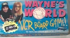 Wayne's World VCR Board Game 1992 Mattel Rare 90s Vintage VHS