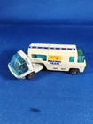 1969 Hot Wheels Team Trailer Heavyweights Series White Enamel Redline Wheel