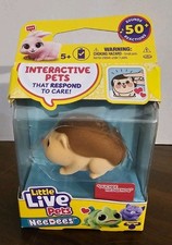 NEW Little Live Pets NeeDees Ouchee Hedgehog, Interactive batteries are included