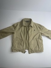 POLO RALPH LAUREN BOYS JACKET SIZE 4/4T TAN