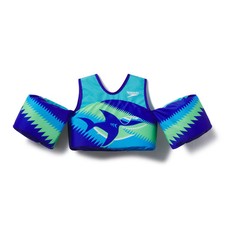 Speedo Splash Jammer - Blue/Green/Teal: Life Jacket Vest, Kids, Polyethylene,