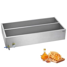 Maple Syrup Evaporator Pan, 47 Gallon, 683 Cups of 8.8oz Maple Syrup, Flat Evapo