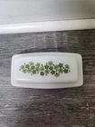 Vintage PYREX Spring Blossom  Daisy Butter Dish & Lid