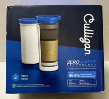 Culligan ZeroWater Filter Replacement 2 Pack ZEROF02 5-Stage Filter NEW SEALED
