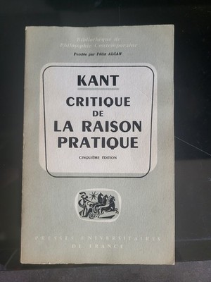 Verkaufe KANT Buch Kritik der praktischen Vernunft
